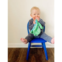 Itzy Ritzy - Itzy Lovey™ Plush with Silicone Teether Toy: Green Dino