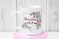 GGG - 11oz Ceramic Mug: Berwick with Apple Blossoms