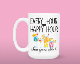 GGG - 15oz Ceramic Mug: Every Hour Is Happy Hour (Retired)