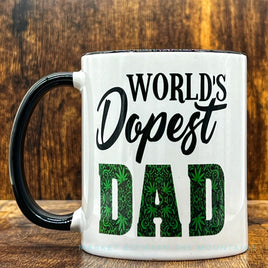 GGG - 11oz Ceramic Mug: World's Dopest Dad