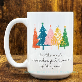GGG - 15oz Ceramic Mug: It's The Most Wonderful Time Of The Year