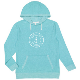 The Good Anchor - French Terry Adult Hoodie: Good Times in the Maritimes (Caribbean Blue)