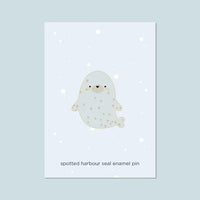 HPH Enamel Pin - Spotted Harbour Seal