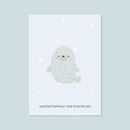 HPH Enamel Pin - Spotted Harbour Seal