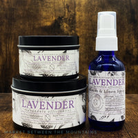 New Scotland Candle Co. - 6oz Candle Botanical Collection: Lavender