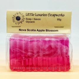 Little Luxuries Soapworks - Glycerin Bar Soap: NS Apple Blossom