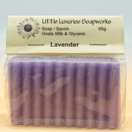 Little Luxuries Soapworks - Glycerin Bar Soap: Lavender