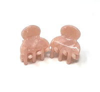 LOOP Lifestyle - Tiny Tina Claw Clips (2pk): Pink Opal
