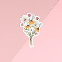 Naughty Florals - Vinyl Sticker: Wildflower Bouquet