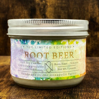 New Scotland Candle Co. - Large Mason Jar Candle: Root Beer