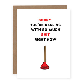 PBH - Greeting Card: Dealing With So Much Shit