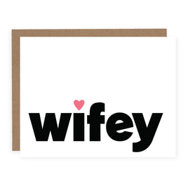 PBH - Greeting Card: Wifey