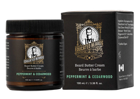 Educated Beards - 100ml Beard Butter Cream: Peppermint Cedarwood