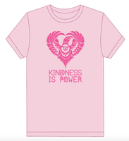 NNW - Youth Sizes T-Shirt: Kindness is Power (Pink Shirt Day) by Francis Horne Sr.