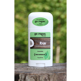 Go Rogue - Natural Deodorant Stick: Raw (Unscented)