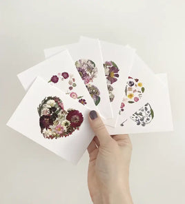 SAB - Set of 6 Note Cards: Heart Mix Pack