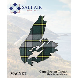 SAC - Cape Breton Tartan Magnet: Cape Breton Island