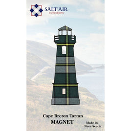 SAC - Cape Breton Tartan Magnet: Lighthouse