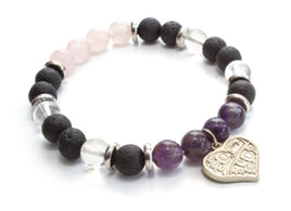 NNW - Healing Stone Bracelet: Hummingbird Heart by Gordon White