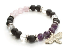 NNW - Healing Stone Bracelet: Dragonfly by Simone Diamond