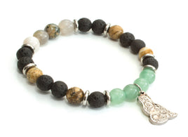 NNW - Healing Stone Bracelet: Wolf by T. J. Sgwaayaans Young