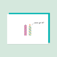HPH Greeting Card - Wanna Get Lit?