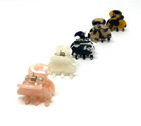 LOOP Lifestyle - Tiny Tina Claw Clips (2pk): Beige Tortoise