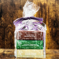 Seafoam Lavender Triple Decker Bar Soap Gift Packs
