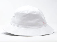 LOOP - Organic Cotton Bucket Hat: White