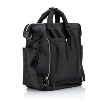 Itzy Ritzy - Dream Convertible™ Diaper Bag: Midnight Black