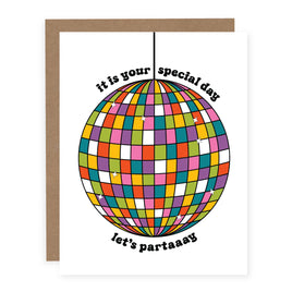 PBH - Greeting Card: Let's Partaay