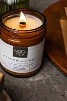 Noel & Co. - 8 oz Soy and Coconut Wax Candle: Meadow & Mist